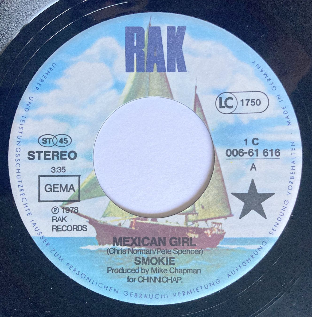 Dischi in vinile: SMOKIE - MEXICAN GIRL – Usato da Bottens venduto da hotter-than-hell 2