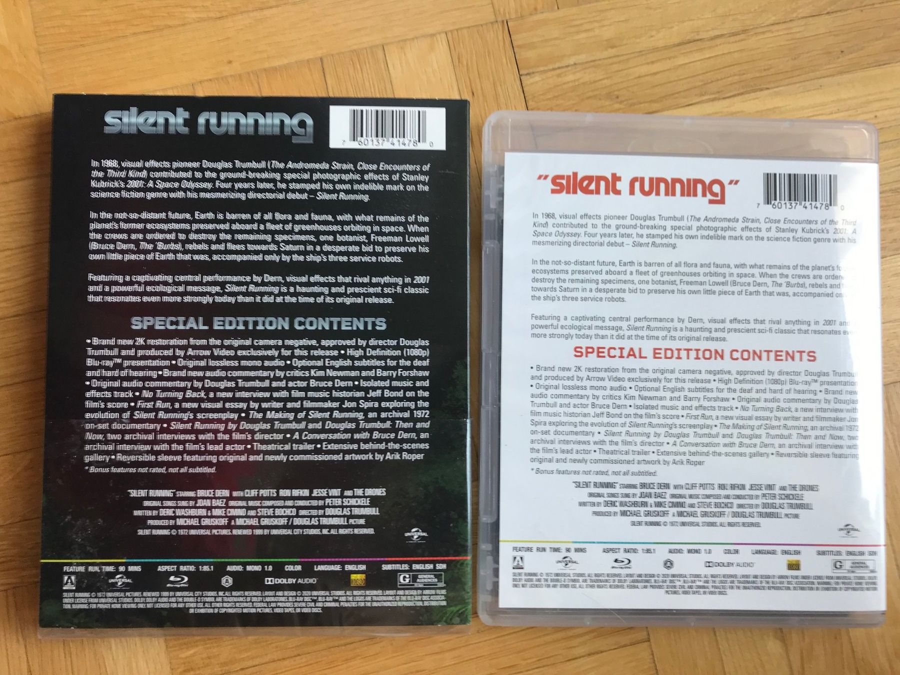 Tutti i DVDs: Silent Running - mit Slipcover und Booklet - Blu-ray – Nuovo (secondo la descrizione) da Zürich venduto da Malcom 2