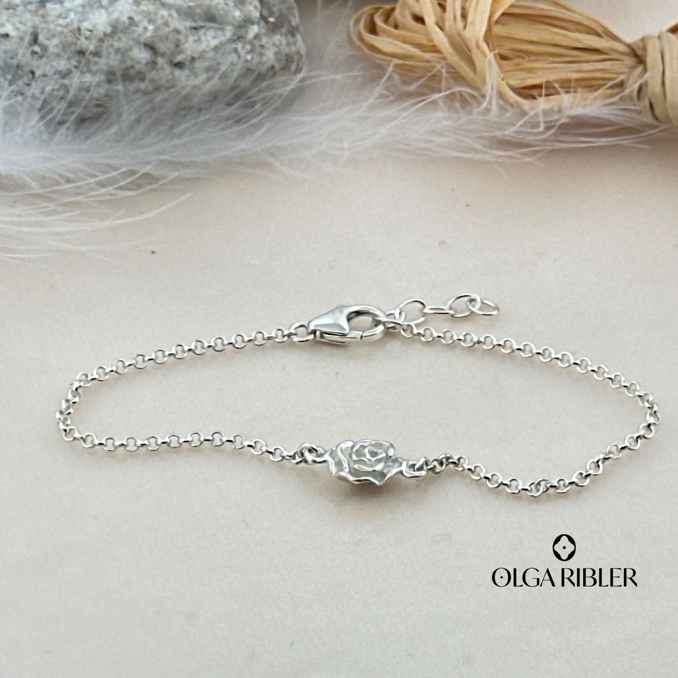 Olga Ribler Bracciali & Braccialetti: Silberarmkette 925er – Nuovo (secondo la descrizione) da Luzern venduto da MonikaS03 5