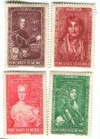 Briefmarken "Fürsten von Monaco". Monaco