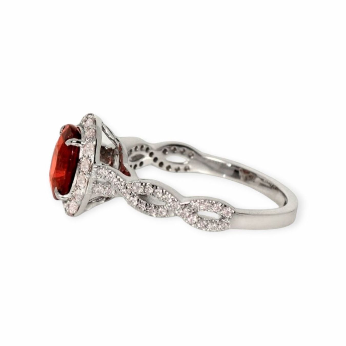Anelli: Spinel-Ring 14k Weissgold 1,40ct – Nuovo e nell'imballaggio originale da Illnau venduto da Juwelier_Mahler_GmbH 2