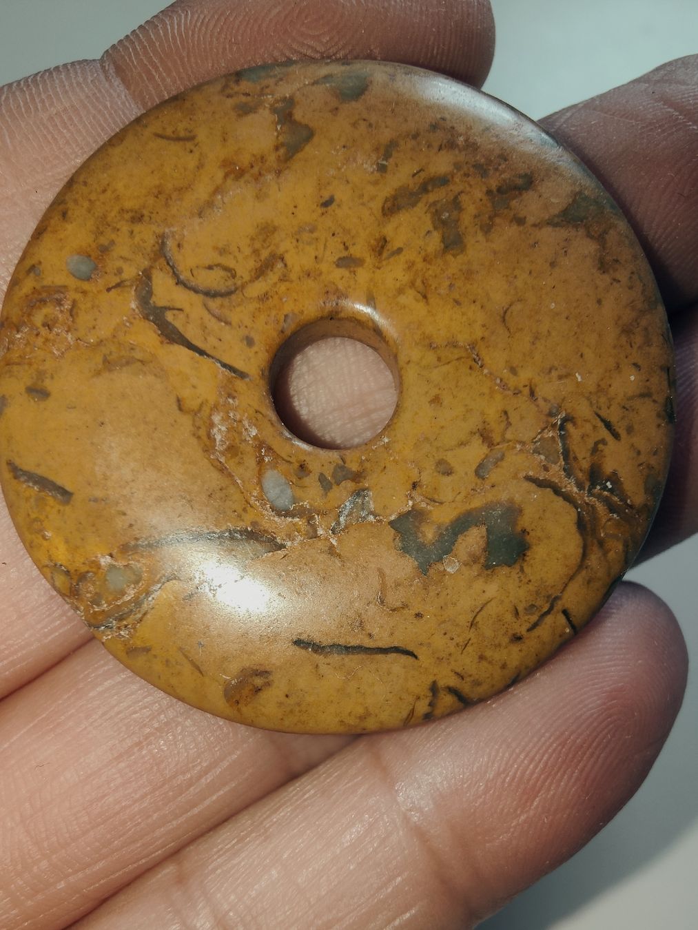 Ciondoli: Donut en Jade de Chine – Usato da Bernex venduto da Natalys
