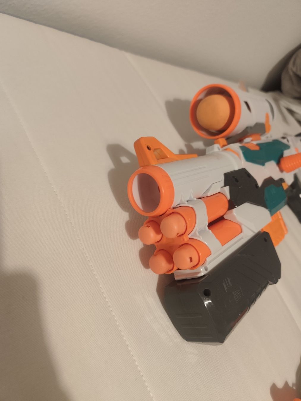 Nerf Spielzeuge: Ab 1.--, Nerf Blaster Set: Scravenger & Modulus Tri-Strike – Gebraucht aus Schlieren von Wizza 1