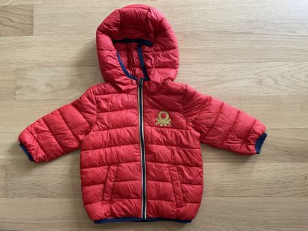Benetton leichte Daunenjacke