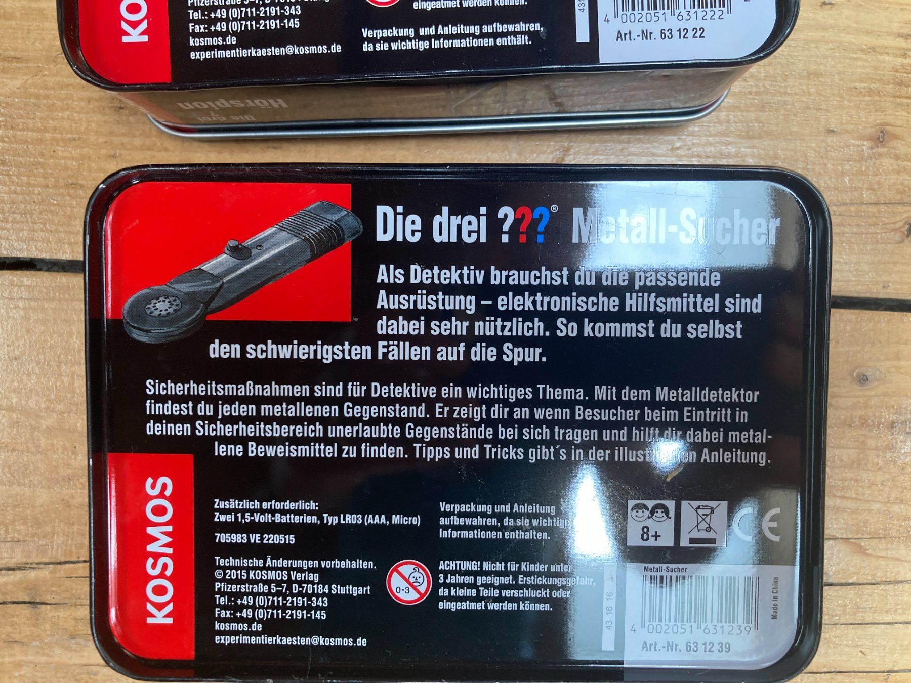 Kosmos Giocattoli: Die drei ??? - Detektivset – Usato da Zürich venduto da vivster40 2