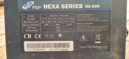 PC Netzteil Hexa HE-500