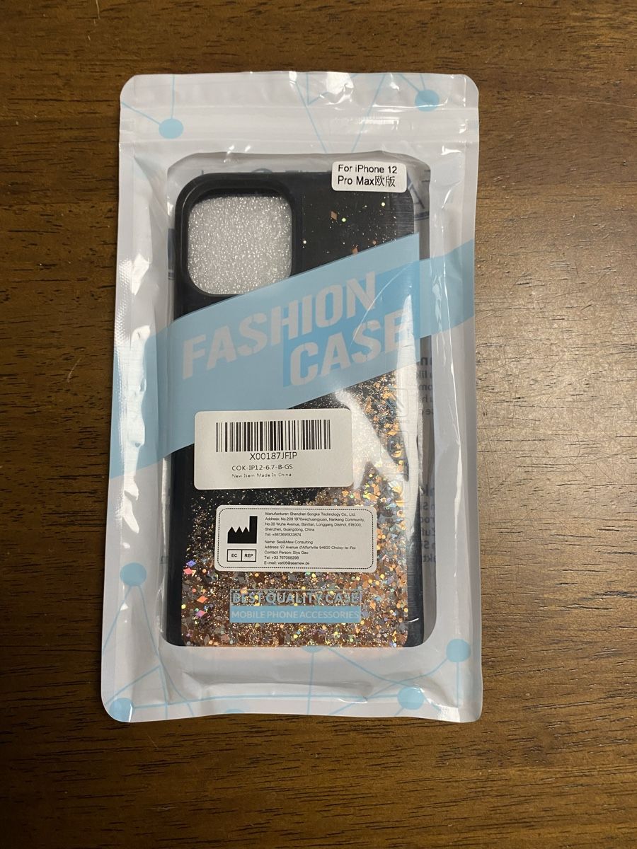 Apple Cover & Protezioni schermo: Cover iPhone 12 pro max glitter – Nuovo e nell'imballaggio originale da Personico venduto da Giovinted28