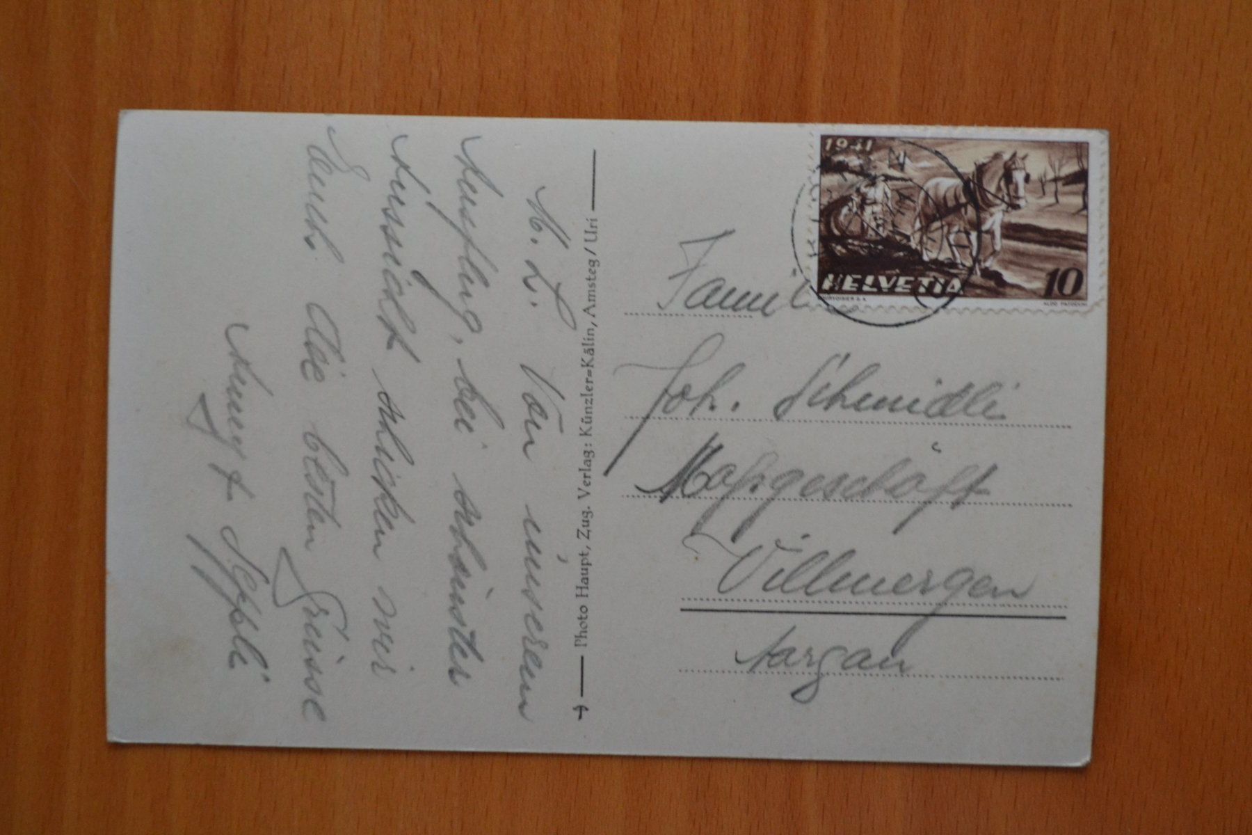 Cartoline postali: AK Bristen UR – Usato da Beinwil am See venduto da kajak55 1
