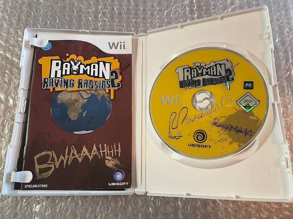 Giochi: RAYMAN® RAVING RABBIDS 2 - Wii Game  – Usato da Luzern venduto da Dali-T 3