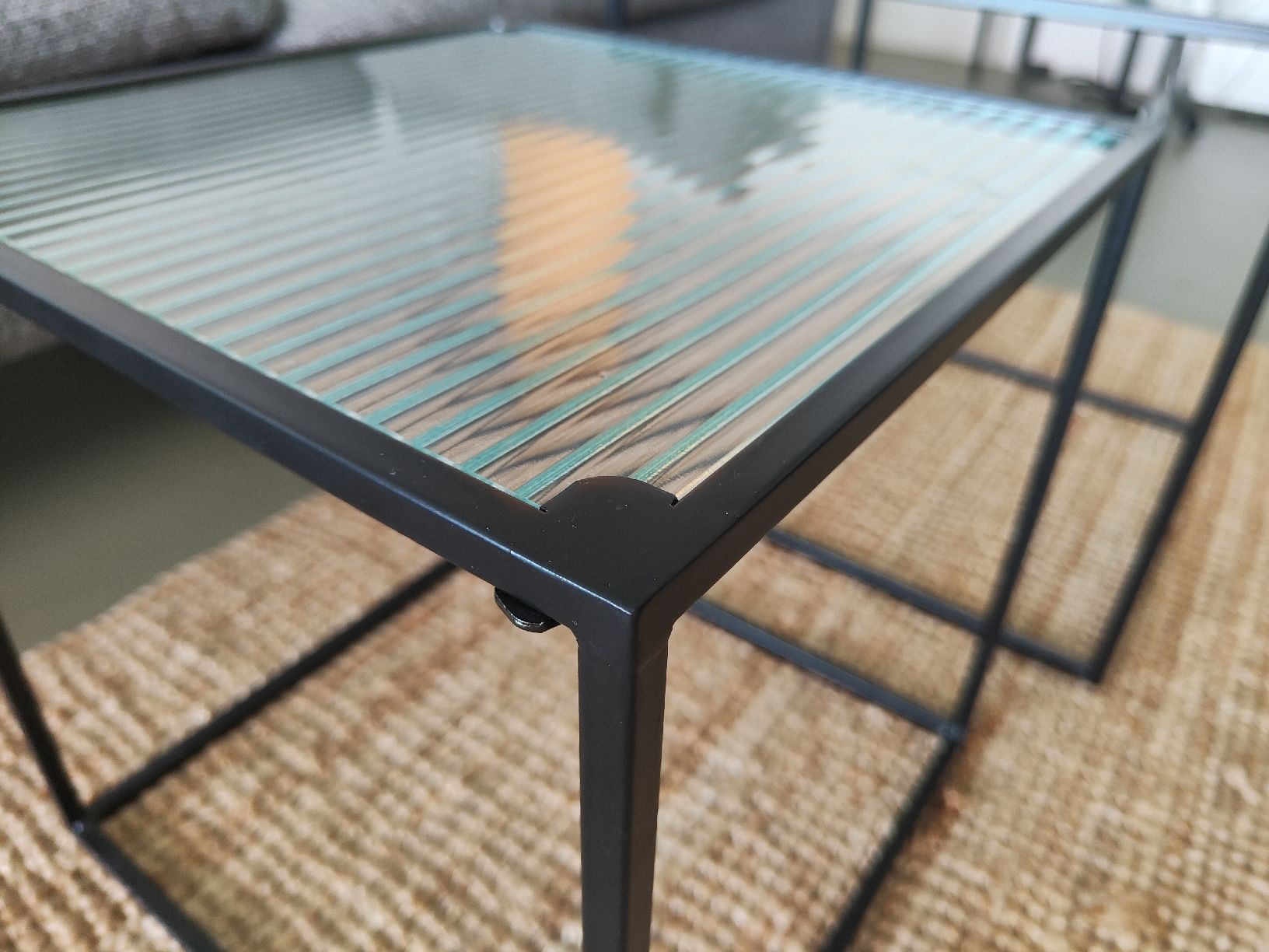 Tischset: Couchtische 2er Set - Glas/Metall – Gebraucht aus Basel von lus_y2dw 3