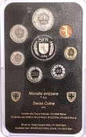 Münzsatz Schweiz 1985 stgl.
