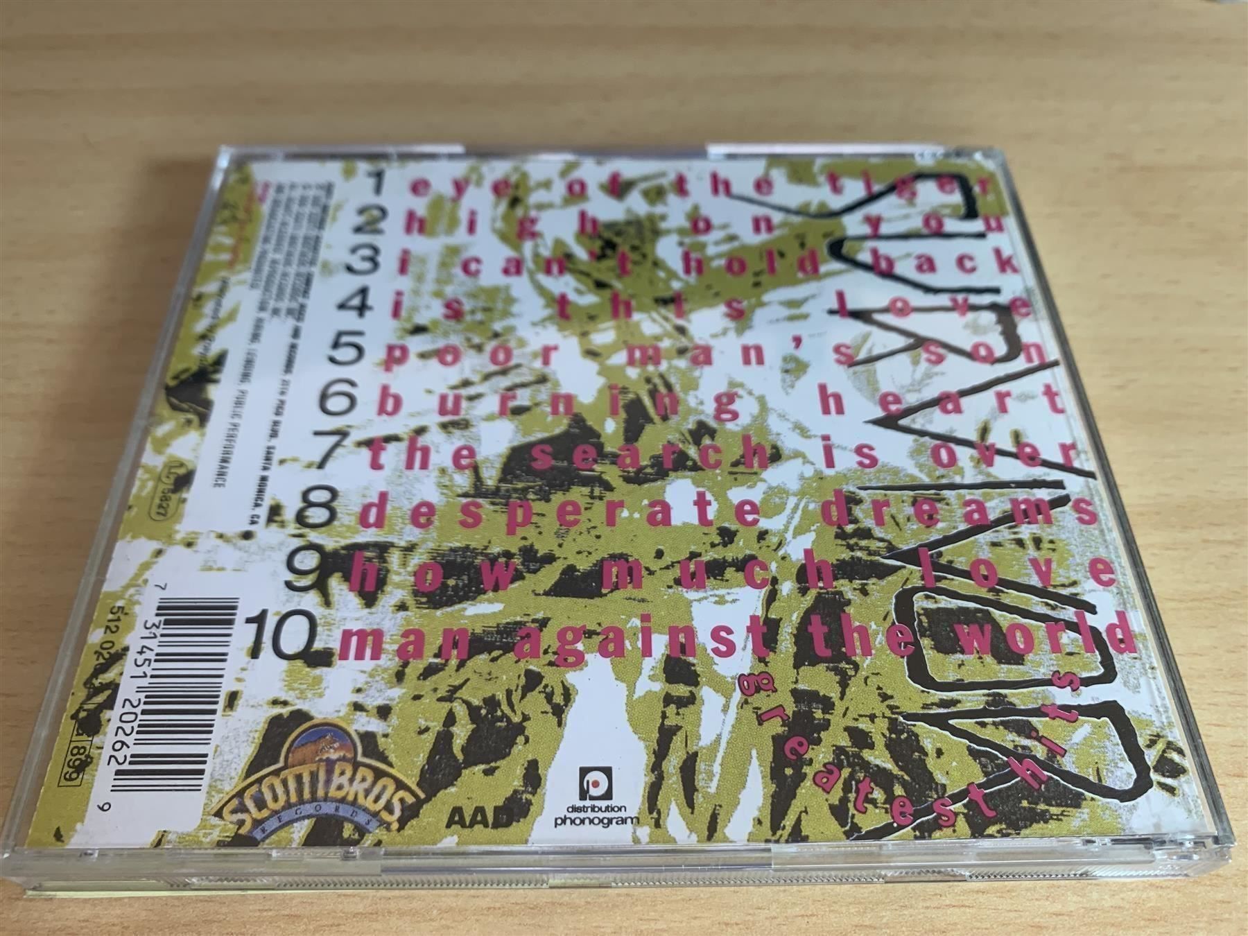 CD: Survivor – Greatest Hits – Usato da Rikon im Tösstal venduto da Alpenmutz 1