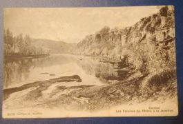 C.P.  la Jonction: les falaises de Saint-Jean et le Rhône