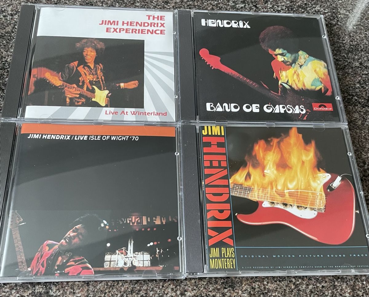 CD: Jimi Hendrix - Footlights - Limited 4 CD Box  – Usato da Olten venduto da Bluespapst 2