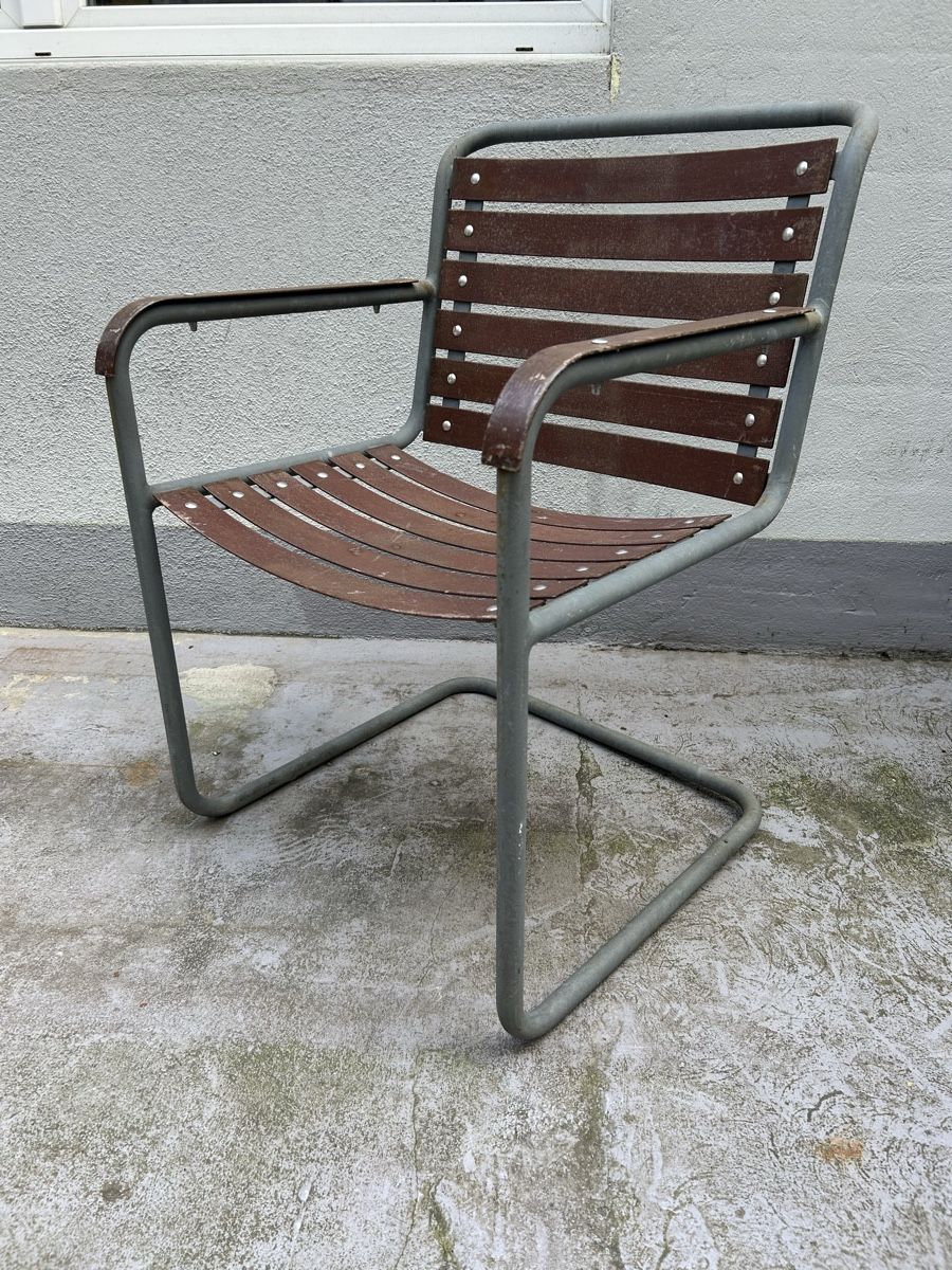 Sedie: 6 Gartensessel Freischwinger – Usato da Basel venduto da MoebelSackmann 2