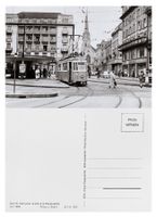Zürich Paradeplatz StStZ VBZ Tram Be 4/4 1354 Kurbeli