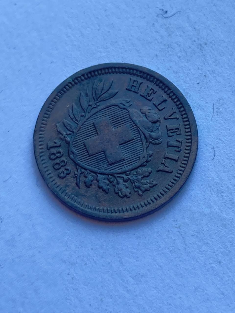 Alle Münzen: Schweiz 1 Rappen 1883 – Gebraucht aus Muralto von manueldisaba01 5