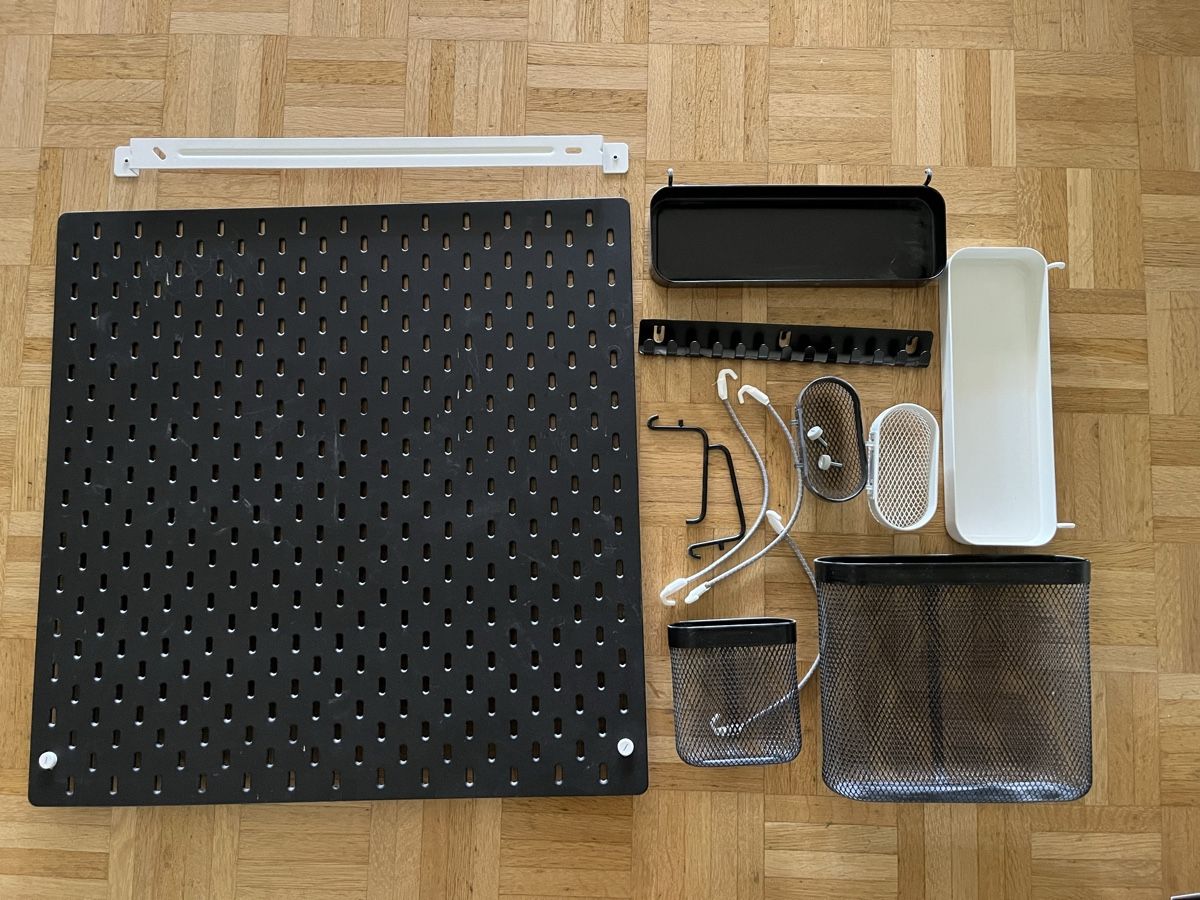 Ikea Lavagne: Skadis lochplatten gut erhalten – Usato da Winterthur venduto da Mariposa78