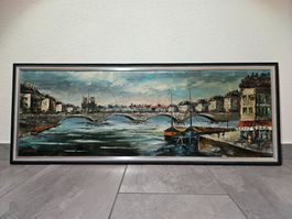 Originales Ölgemälde "Paris" von Masrhe