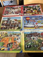 6 puzzles pour enfants de 4 ans 