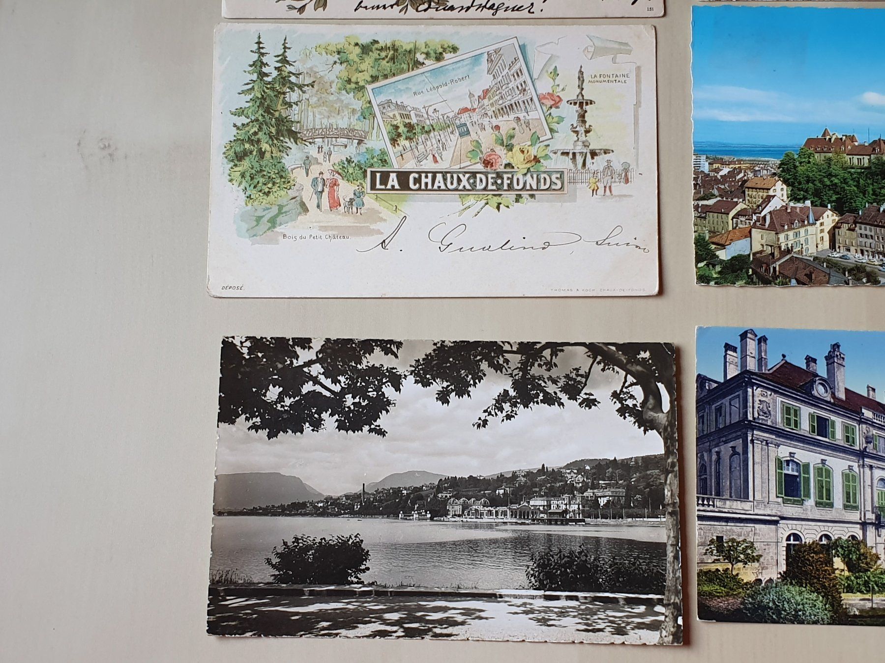 Cartoline postali: 12 x Karten Neuchatel ab 1897 – Usato da Stansstad venduto da collectorsshop 4