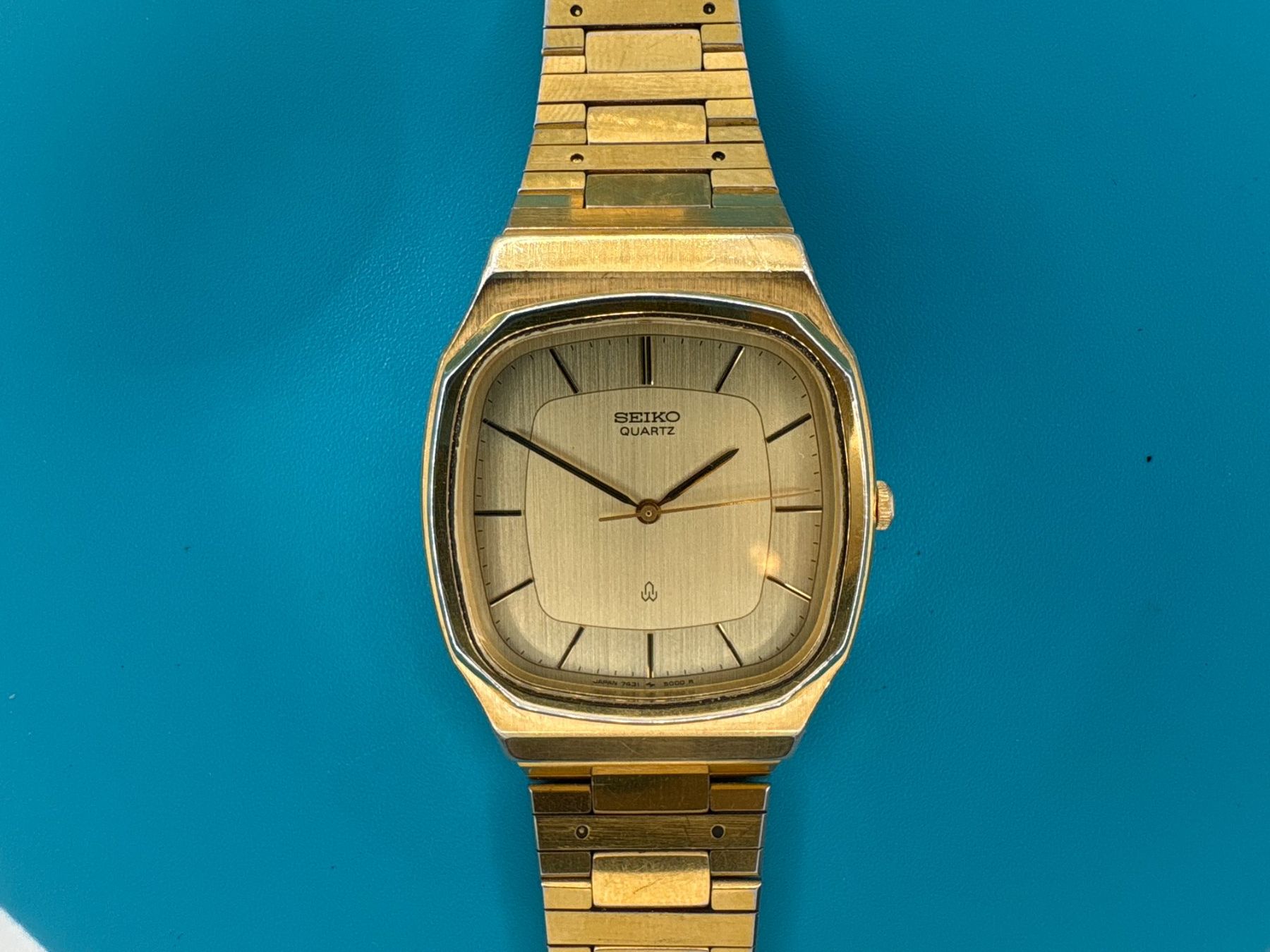 Seiko Orologi: Goldfarbene Seiko Quarz – Usato da Elgg venduto da Jo_Naj