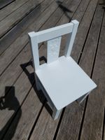 Kinderstuhl weiss Gesamthöhe 54cm x Tiefe 26cm x Breite 27cm