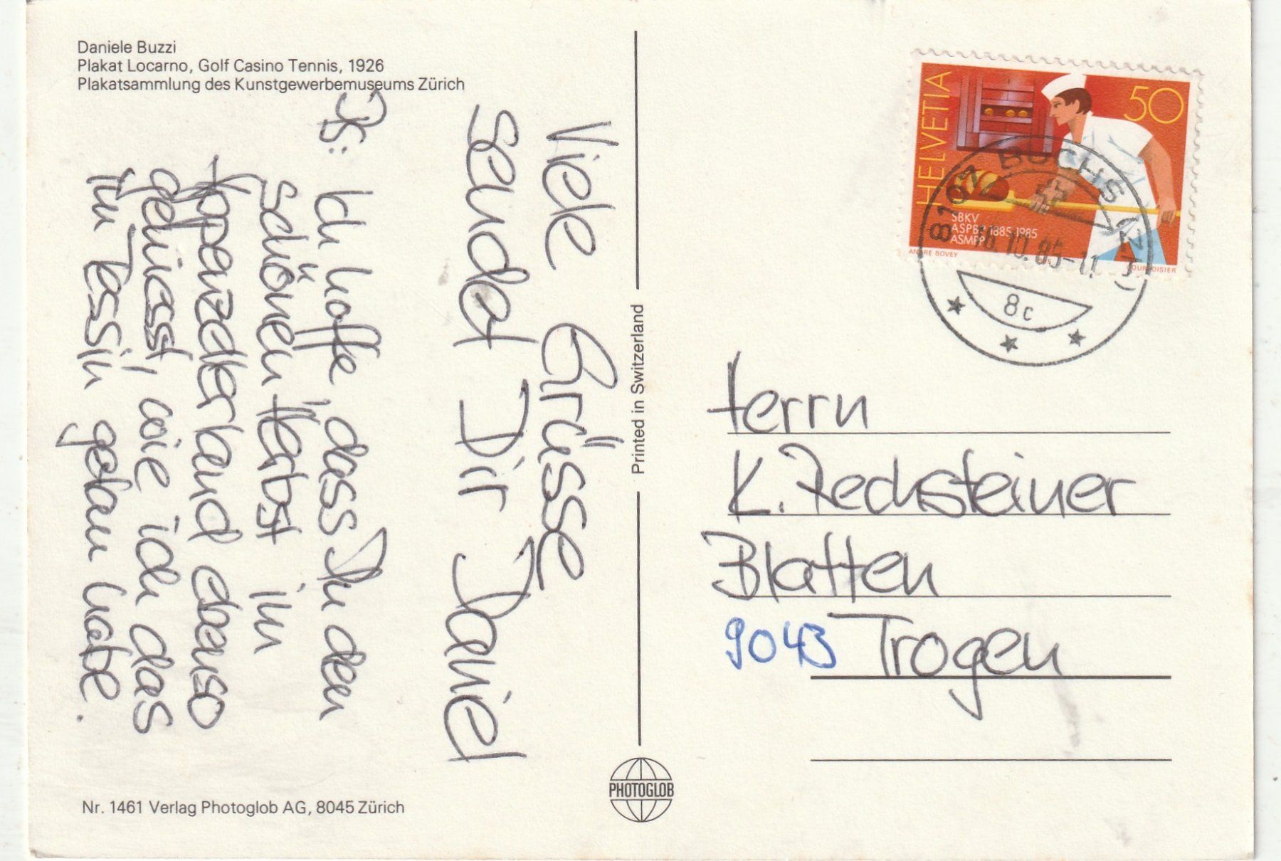 Cartes postales: Locarno – D'occasion à Lumbrein par made02 1