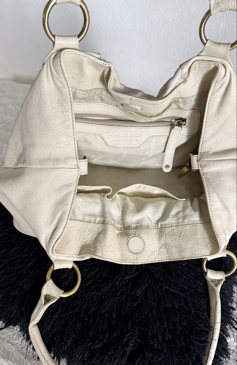 Borse da donna: Patrick Cox Handtasche, Elfenbein-farben – Usato da Zürich venduto da MarciaBraz 4