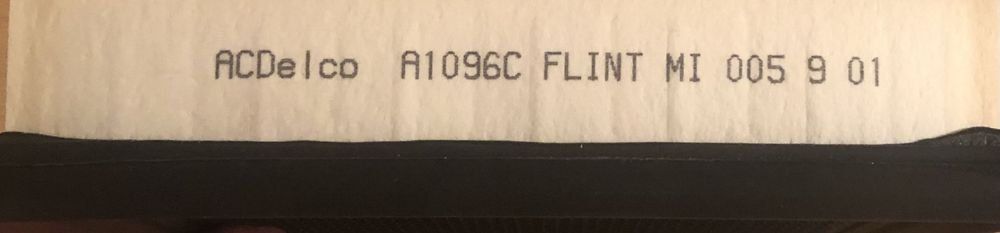 Alle Autoersatzteile: AC Delco Luftfilter A1096C 25096932 NOS – Neu und originalverpackt aus Neuenhof von Boh1 4
