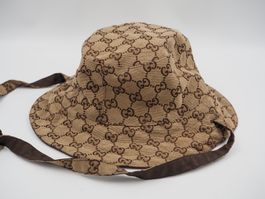 GUCCI  Supreme Canvas Reversible Bucket Hat XXL (26061290)