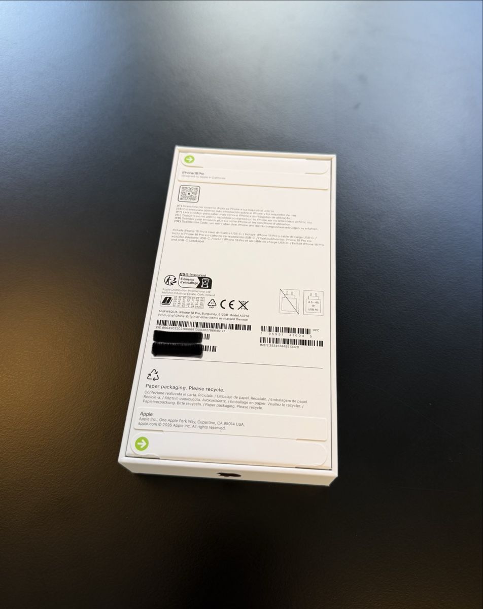 Apple Telefoni cellulari / Smartphones: iPhone 18 Pro 256GB Burgunder – Nuovo e nell'imballaggio originale da Egliswil venduto da HolgerHermann 2