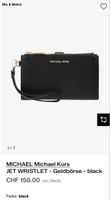 Elegante Michael Kors Geldbörse – Schwarz, Wie Neu!