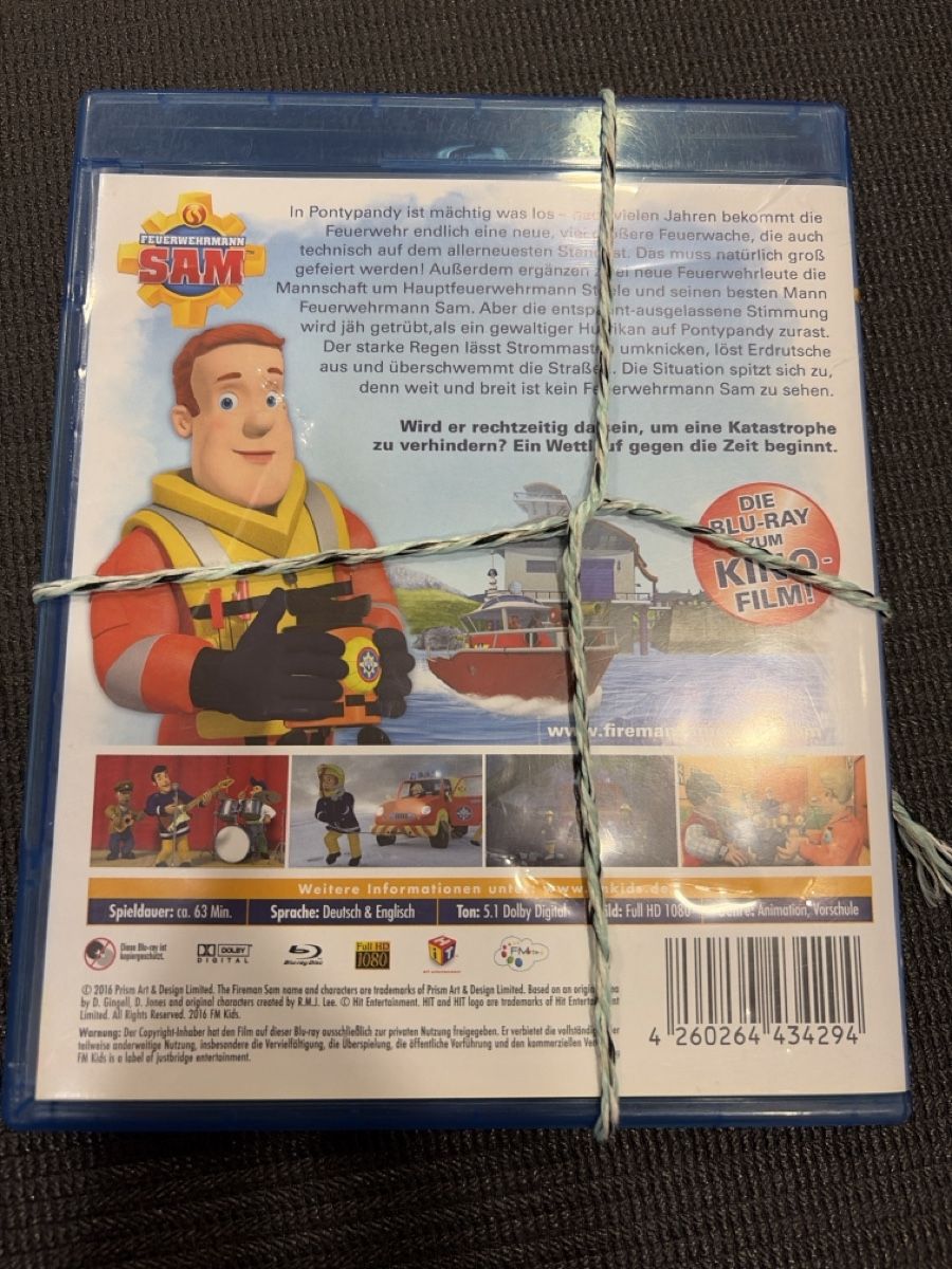 Tutti i DVDs: DVD Feuerwehrmann Sam - Helden im Sturm – Usato da Pratteln venduto da Daily88 1