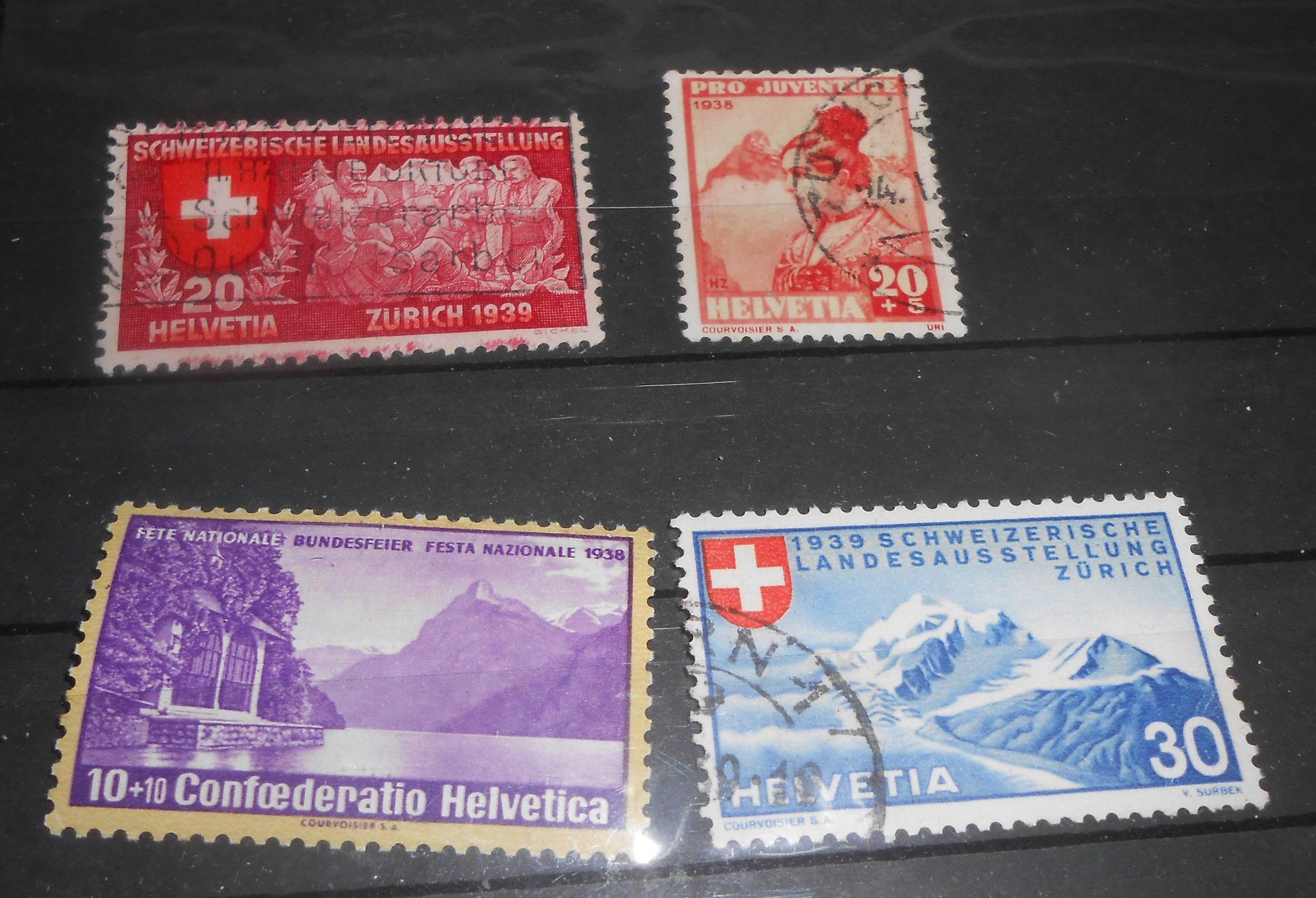 Tutti i francobolli: Briefmarken Sammlung 1938/1939 diverse Motive – Usato da Basel venduto da Javer