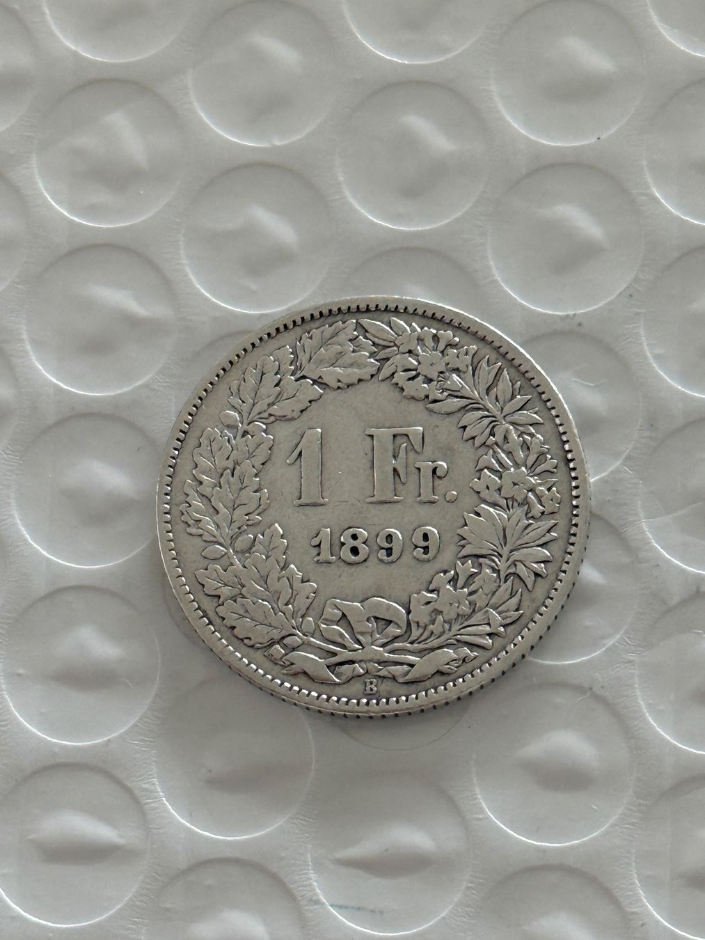 Tutti le monete: 1 Franken 1899  Rar – Usato da Wallisellen venduto da SWISS_SILVER1