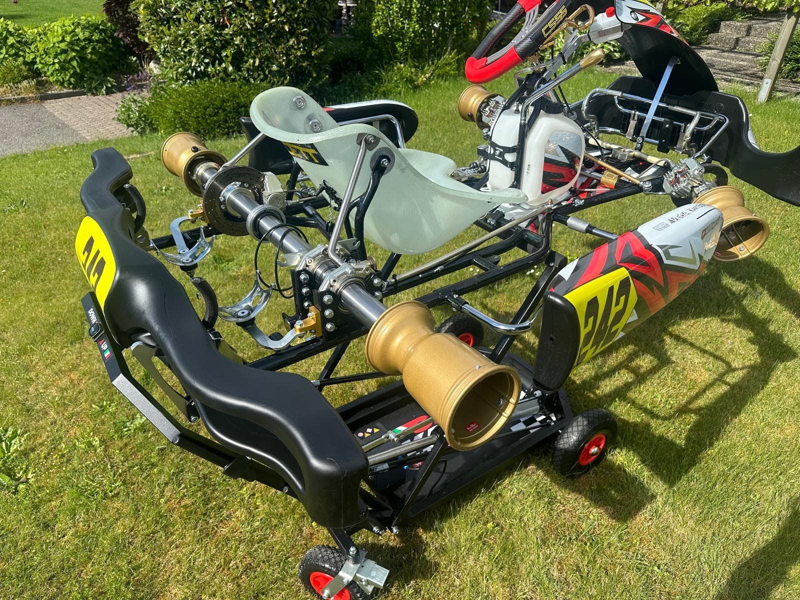 Go-Kart: OTK Schaltkartchassis "CS55" – Usato da Zauggenried venduto da babuk 3