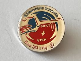 1 Pin Schweizerischer Geräteturntag Visp 1994