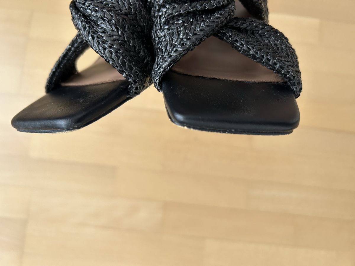 Scarpe da donna: Schlüpfer-Sandale schwarz Bibi Lou, Gr. 39 – Usato da Reinach BL venduto da meinstil 4