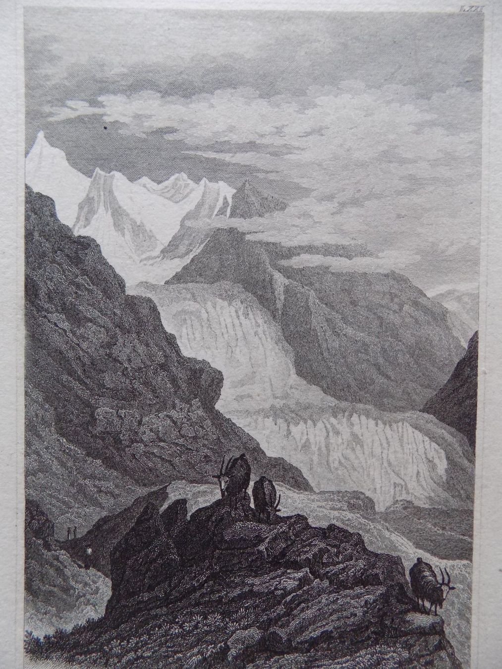 Stiche: Rhone Gletscher glacier du Rhône – Gebraucht aus Risch von Antikfee 5