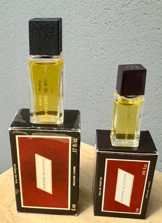 MYSTÈRE - ROCHAS - 2 x seltene vintage Parfum-Miniatur (Gebraucht) in ...