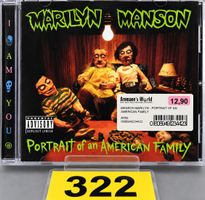 CD Marilyn Manson "Portrait of an American Family", Nr. 322