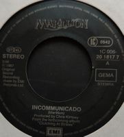 Vinyl-Single Marillion - Incommunicado