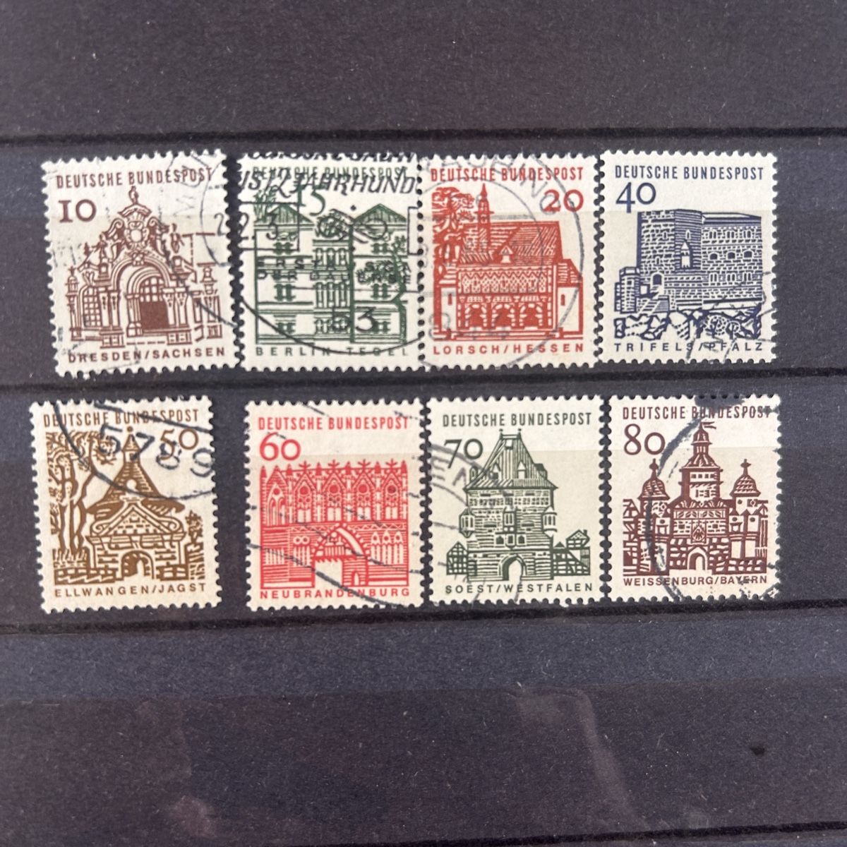 Tutti i francobolli: Briefmarken Deutschland 1963/1964 - Ev. Kirc – Usato da Laufen venduto da belleskulptur 1