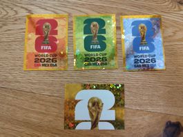 WM 2026 Fussball Panini Sammlung Set Pokale
