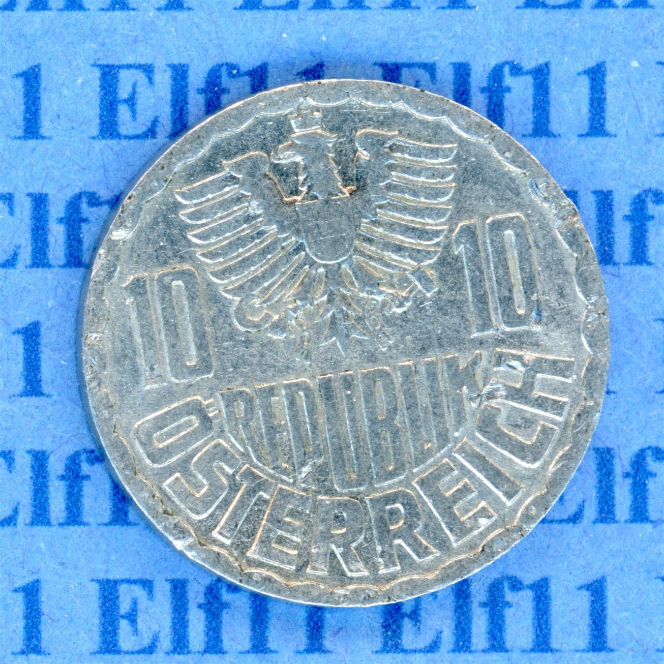 Tutti le monete: ATS___0.10 1970 ss 10 Groschen – Usato da Widnau venduto da Elf11 1