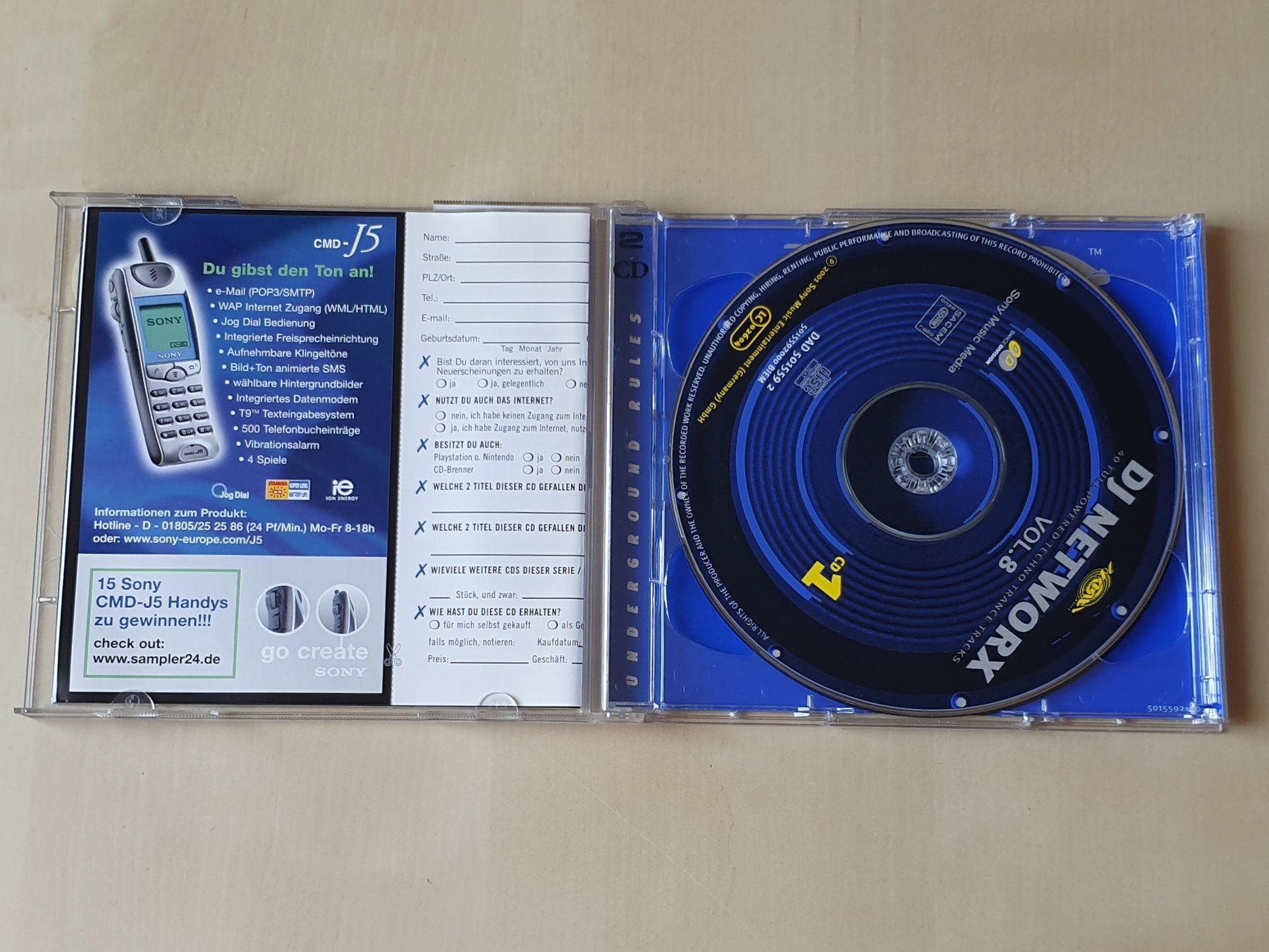 CDs: DJ Network Vol. 8 – D'occasion à Stansstad par collectorsshop 2