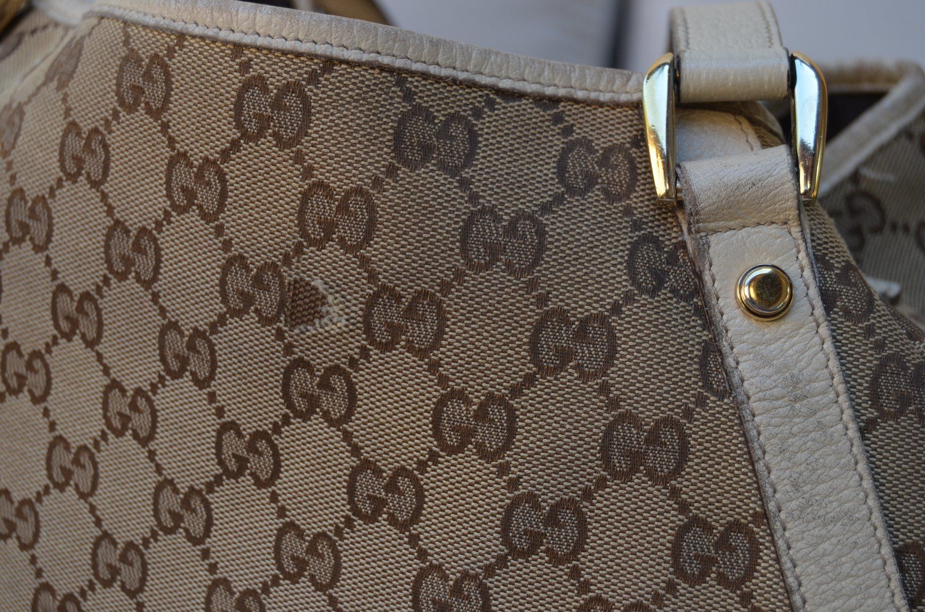 Gucci Borse da donna: Gucci GG Canvas Abbey Tasche / sac – Usato da Collonges venduto da arashee 4