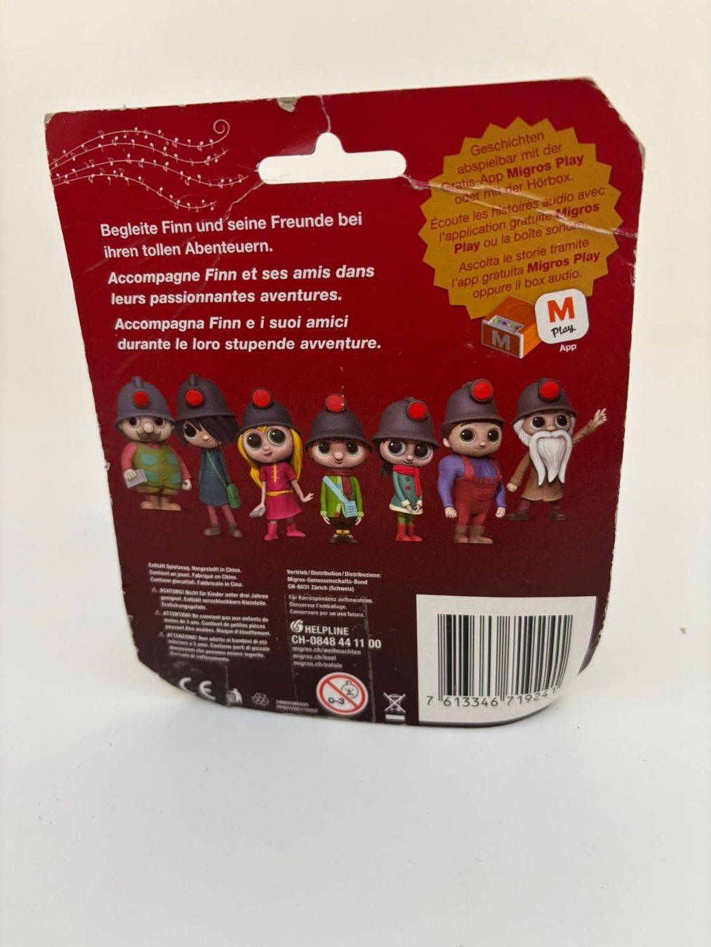 Statuette: Migros Figur Tom (NEU & OVP) – Nuovo e nell'imballaggio originale da Herisau venduto da Seyashop1 1