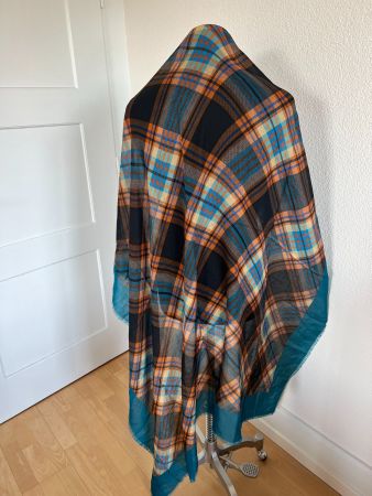 Colora Foulard, 100% Wolle, NEU